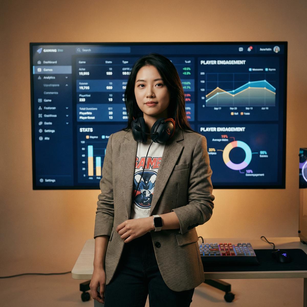 小欣奈游戏分析师